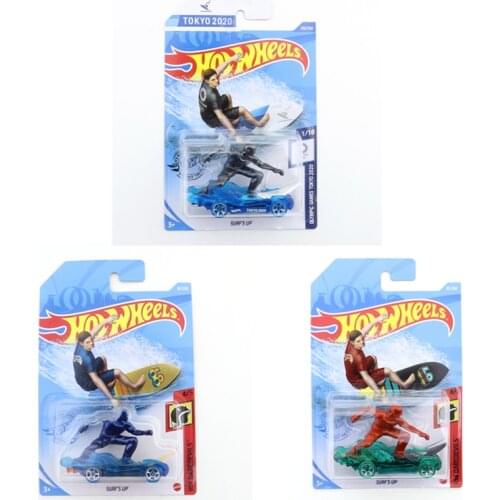 2021-97 SURFS UP Original Hot Wheels Mini Alloy Coupe 1/64 Metal Diecast Model Car Kids Toys Gift