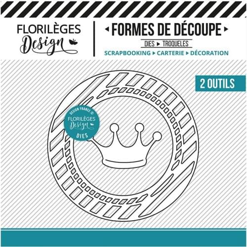 2021 AliliArts Metal Cutting Dies Circle & Crown diy Scrapbooking Photo Album Decorative Embossing PaperCard Crafts Die