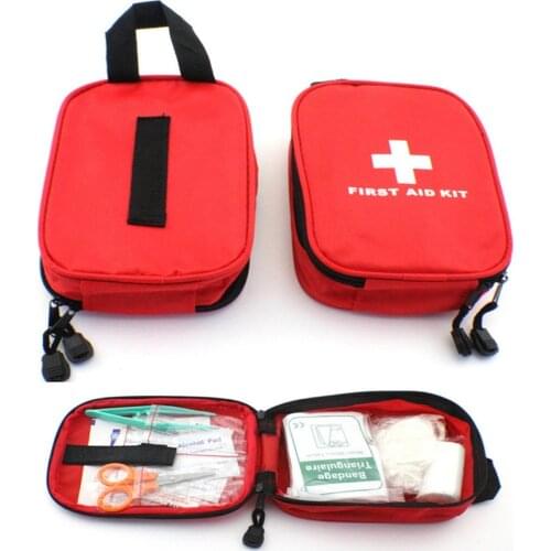 31 pcs/pack First Aid Kit Package Portable Camping Hiking Travel First Aid Medical Emergency kits Outdoor Wilderness Survival