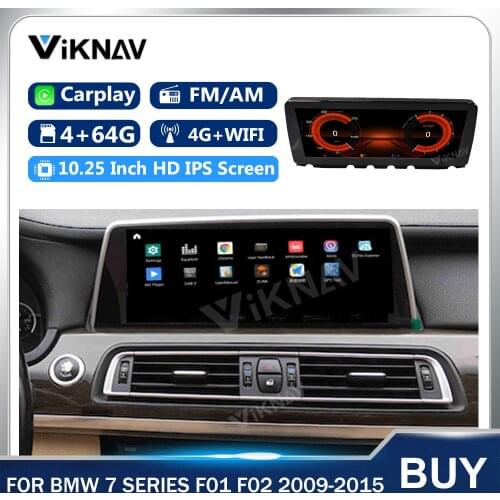 Android 10.25 inch For BMW 7 Series F01 F02 2009-2015 Car Stereo Navigation GPS Radio Multimedia Player HD Screen Head Unit