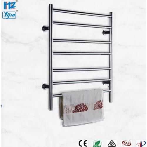 Free Shipping Stainless Steel Towel Warmer Bathroom Accessories Heated Towel Rail Wall Mounted