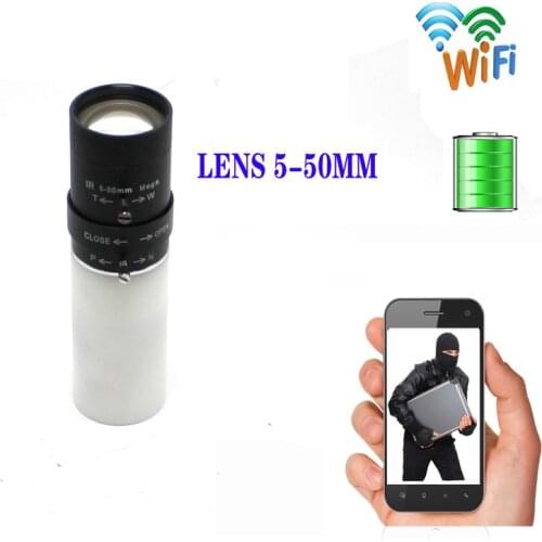 Mini wifi HD 1080p P2P CCTV remote monitoring telescope camera mobile phone APP monitoring for bird watching