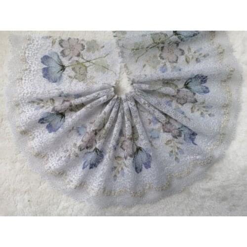 1 Meter 23cm Red High Quality Elastic Lace Trim Stretch Lace Fabric For Bra Underwear Clothing Lingeire Sewing Appliques