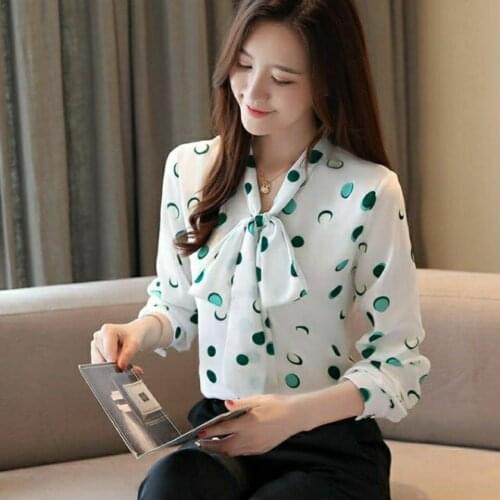 Блузки в горошек Gulinike China At AliExpress