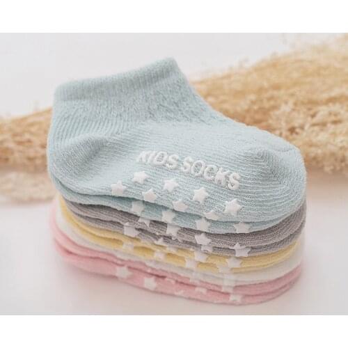 Baby girls anti Slip Cotton short Socks Newborn infant boy Cute mesh ankle Sock summer thin soft new children Clothing Accessory