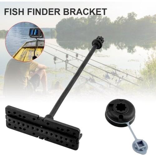 360 Degree Fish Finder Bracket Holder Swivel Universal Marine Kayak GPS Electronic Fishfinder Mount Base