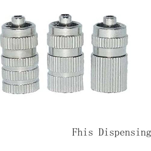 Luer Lock Adapter for Motionless Mixer Metal