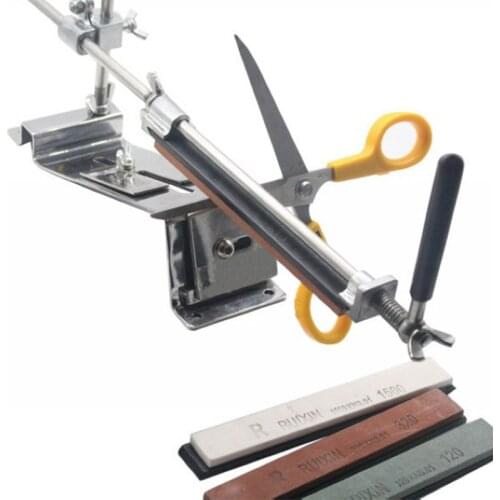 Fixed-angle Knife Sharpener Kits WIth 4 Sharpening Stones For Kitchen Knives C66