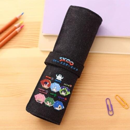 Anime SK8 the Infinity SK EIGHT Langa SNOW REKI Stationery Pencil Box Student Pen Bag Pencil Case Cosmetic Bag Storage Bag