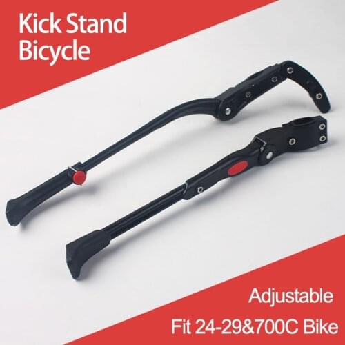 Universal Bicycle Parking Rack Road Mountain Bike Kick Stand Aluminum Alloy MTB Kickstand for 24/26/27.5/29/700C Cycling Part