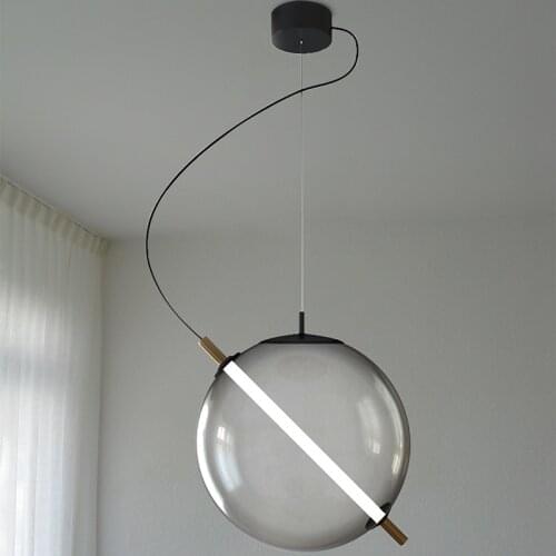 Modern Designer Glass Pendant Lighting Decoration Ball Pendant Lamp For Bedroom/Living Room Indoor LED Lamp/Hanging Lights
