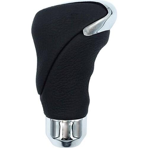 Universal Auto Car Vehicle Manual Transmission Gear Stick Knob er Cover Black, 1 Pack