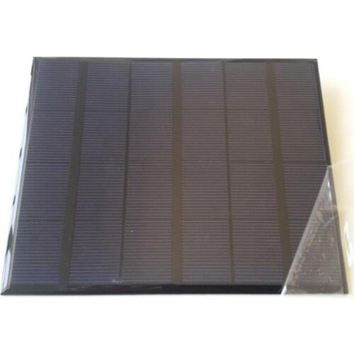 Solar Mobile Phone Charger 3.5W 6V solar panel for charging mobile phone ,DC battery,ect 5pcs/Lot