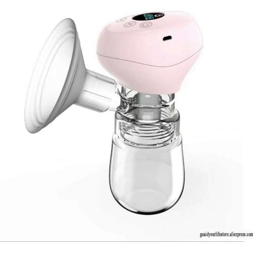 180ML Woman with Electric Breast Pump Automatic Massage Milking Machine Large Suction Milking Machine Pregnant Large Capacity