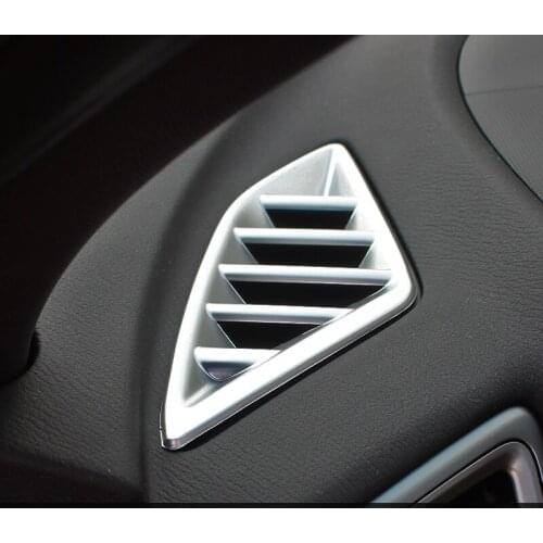 2pcs for Mazda 3 Axela 2017 Air conditioner air outlet panel frame sequin sticker