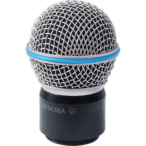 Microphone Capsule Accessories Ball Head With Sponge Windscreen Mesh Cover 2PCS For Handheld SM58LC BETA58 BETA58A PGX24 SLX24