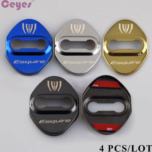 Ceyes Auto Emblems JDM Car Styling Fit For Toyota Avensis Auris Yaris Verso Esquire Corolla 2008 Car Door Lock Cover Car-Styling