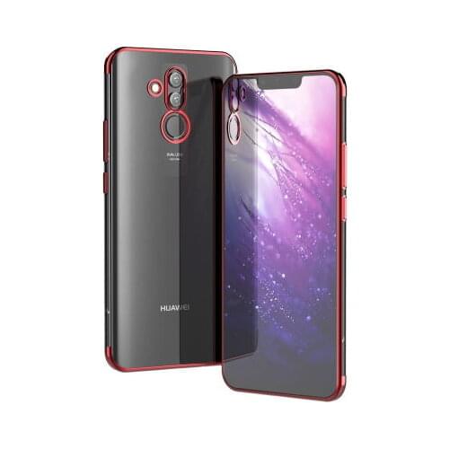 For Huawei Mate 20 Lite Case Soft Silicone Slim plating transparent Protect Back cover cases For huawei mate20 lite phone shell