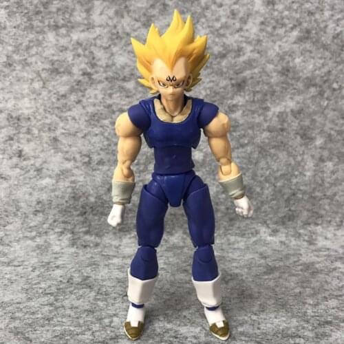 Dragon Ball Bejīta Yonsei SHF PVC Action Figure Movable Saiyan Vegeta IV Model Toys