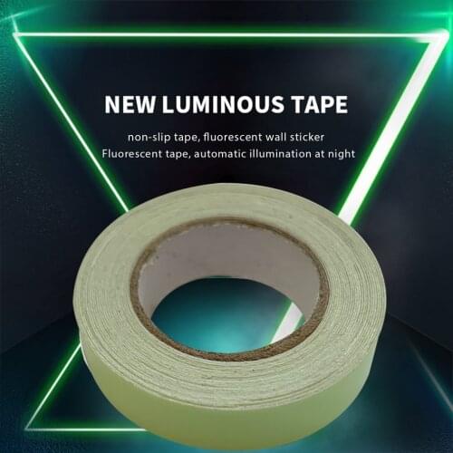 Hot Sale 10M Luminous Tape Self-adhesive Glow In The Dark afety Stage Sticker Home Decor Party Supplies Emergency Logo