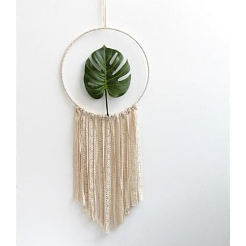 Macrame Dream Catcher Mandala Tapestry Wall Hanging Hand-woven Tapestry Living Room Decoration Wedding Boho Decor