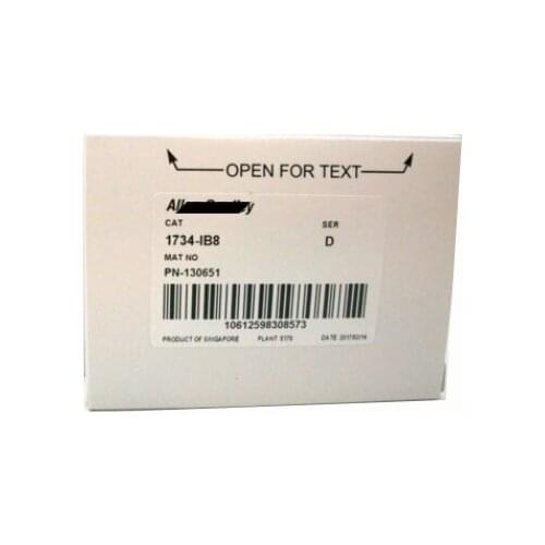 New Original 1734-IB8 PLC 24VDC 8 Current Sinking Point Digital Input Modules