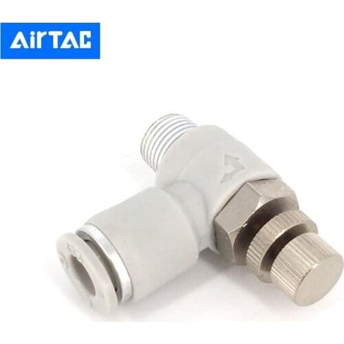 AirTac Flow Control Valve ASL4-M5 M6 ASL4-01 M8 M10 ASL4-6 M8 M10 Joint FItting