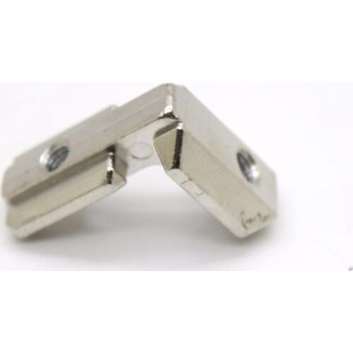 EU standard 3030 aluminum profile Inside corner connector bracket with M5 screw 1pcs T slot L type 90 degree