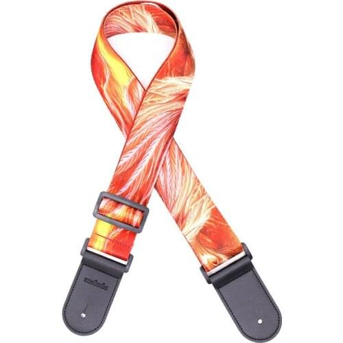 High-end New Color Guitar Straps Rock Guitar Player Special Personality Straps National Wind Straps