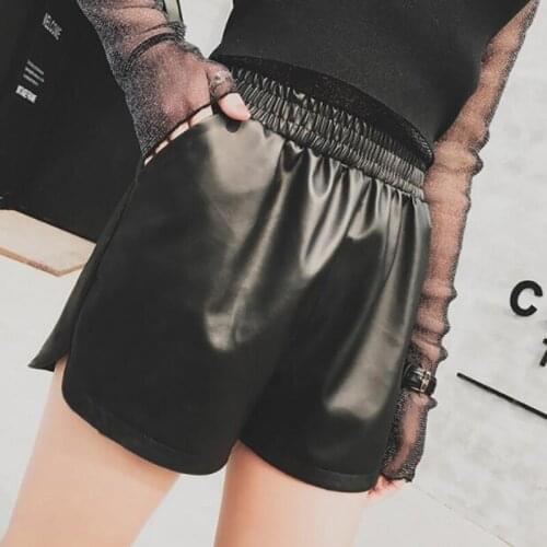 YUANXIANGPO Women's Leather Pants