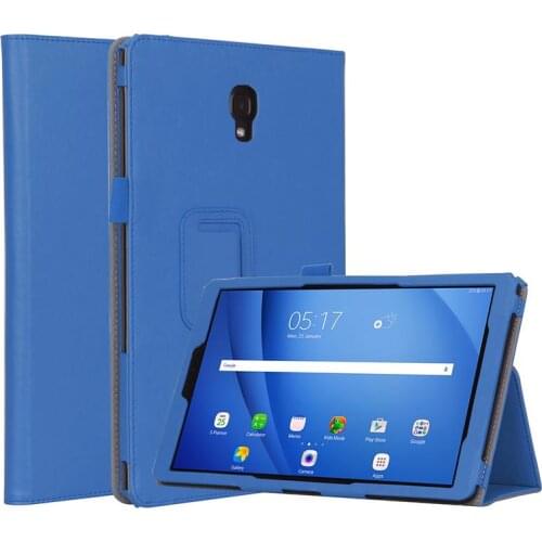 For Samsung Tab A2 T590/T595 10.5 Inch PU Leather Protective Case With Hand Support Card Slot Sleep Function