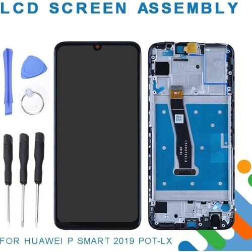 LCD Display Touch Glass Panel Sensor For Huawei P Smart 2019 Touch Screen Cell Phone Panel Parts Suitable For P Smart 2019