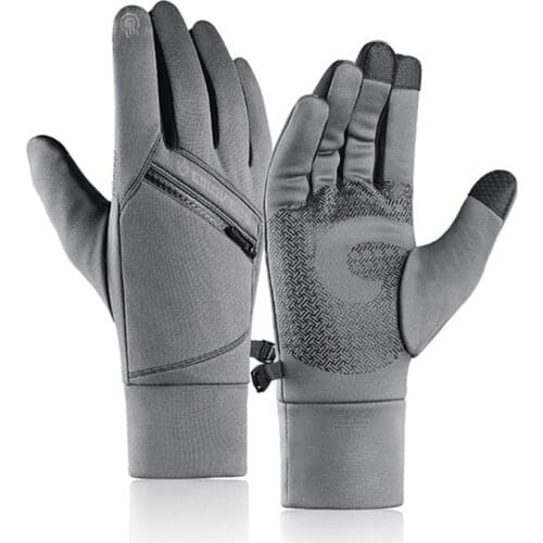 Cold Weather Winter Gloves Double-Layer Thickened Touchscreen Gloves Men Women Outdoor Thermal Fitness Driving Running Gloves