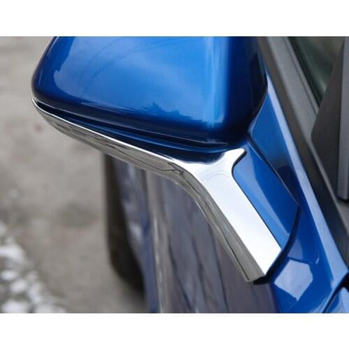 2Pcs/set Car Rearview Rear View Mirror Holder Strip Trim For Chevrolet Camaro 2017+ Exterior Accessories Car-styling