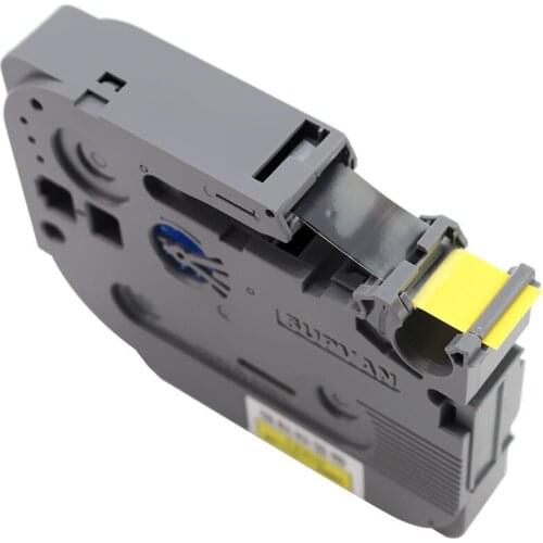 6mm Label Tape For Ribbon Printer LP5125 9mm Black On Red