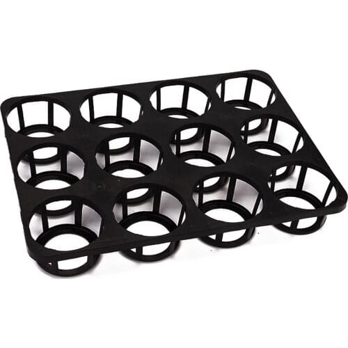4 PCS Plate Nursery Pots 12/15 Holes Plastic Greenhouse Cell Seed Starter Tray For Planting Seedlings Propagation Germination