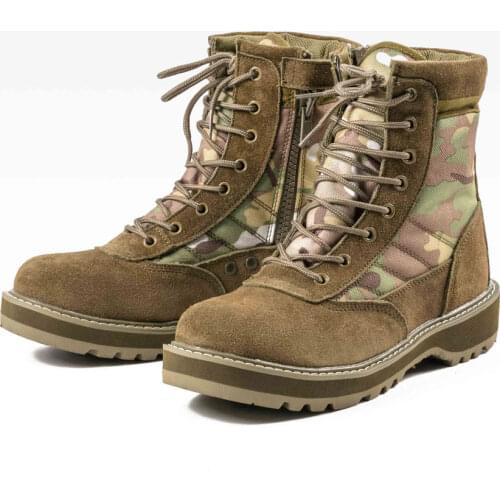 Army Combat Military Boots Men Hiking Shoes Breathable Tactical Green Training Size 38-46