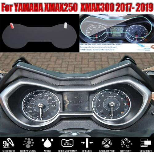 For YAMAHA XMAX250 XMAX300 X-MAX XMAX 300 XMAX 250 400 125 2017-2019 Motorcycle Cluster Scratch Protection Film Screen Protector