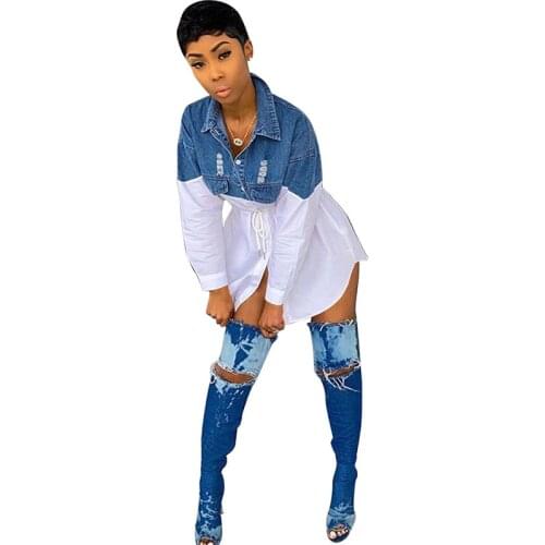 Doyerl Women's Big Shirts