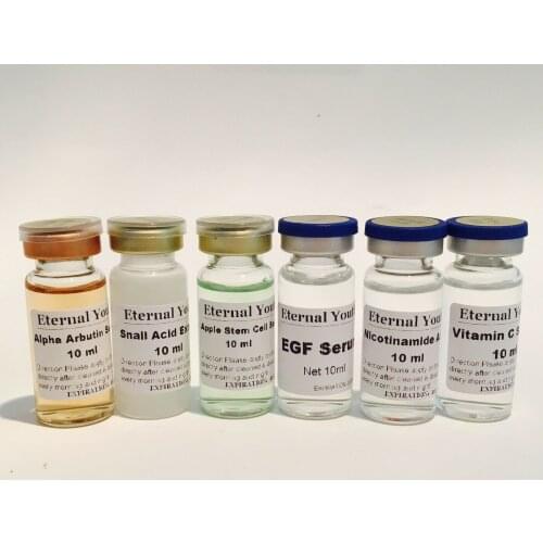 EG F Apple Stem Cell Snail Alpha Arbutin Nicotinamid Acid VC Face Serum