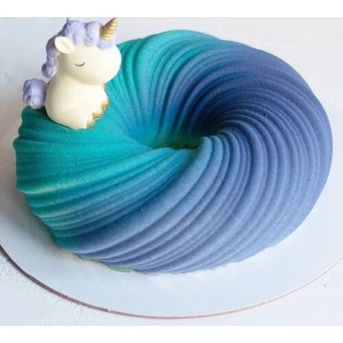 SHENHONG Mousse Dessert Baking Mould Multiple Types Silicone Cake Mold Party Pastry Decorating Tools Food Grade Kitchen Bakeware