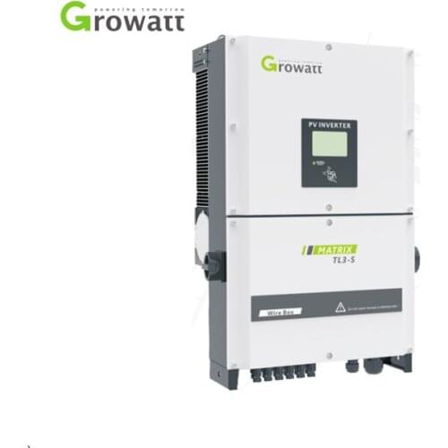 TL Series Inverter Growatt DC to AC PV Converter 30KW 33KW 40KW 3 Phase 400V Grid-tied