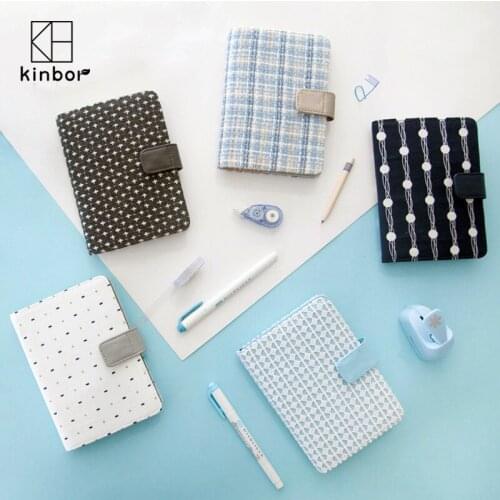 Kinbor A5 Hand Account Notebook Self-filling Schedule Plan Notebook A6 Creative Travel Hand Account Business For Travel Study