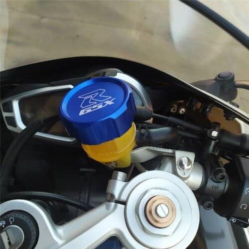 For Suzuki Gsxr 600 GSX-R 750 GSX R 750 1000 CNC Front Brake Fluid Cap Master Cylinder Reservoir Cover Motorcycle accessories