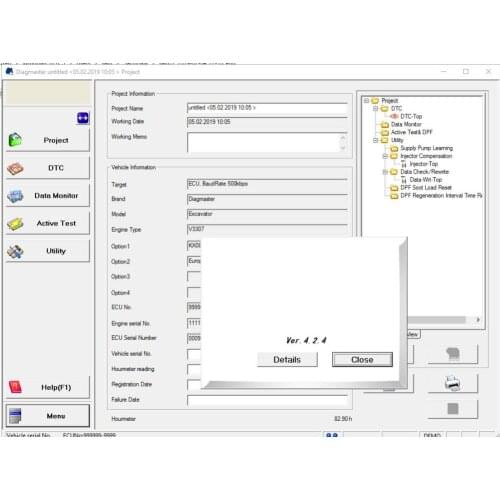 Kubota Diagmaster v4.2.4 2019 NEW VERSION For unlimited install on many cps