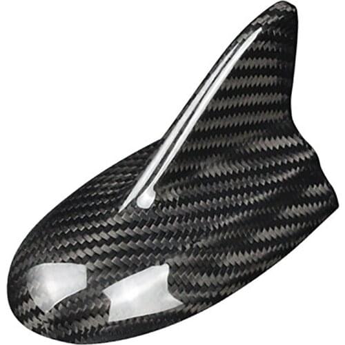 Carbon Fiber for Dodge Challenger SRT 2015-2020 Accessories Exterior Shark Fin Antenna Cover Sticker Trim Car Styling