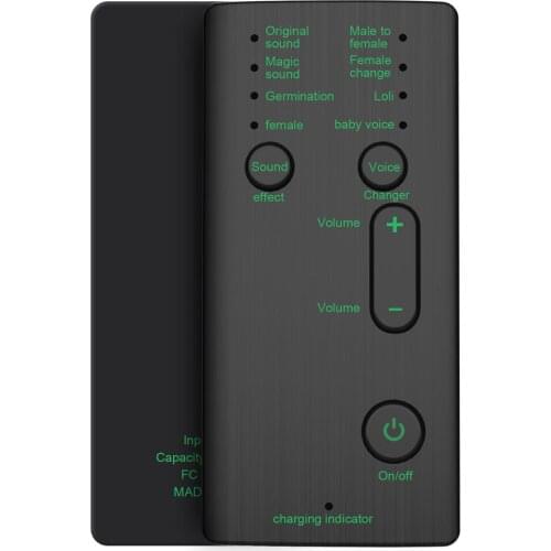 New mobile phone voice changer portable sound card anchor live karaoke game voice change voice calling tool