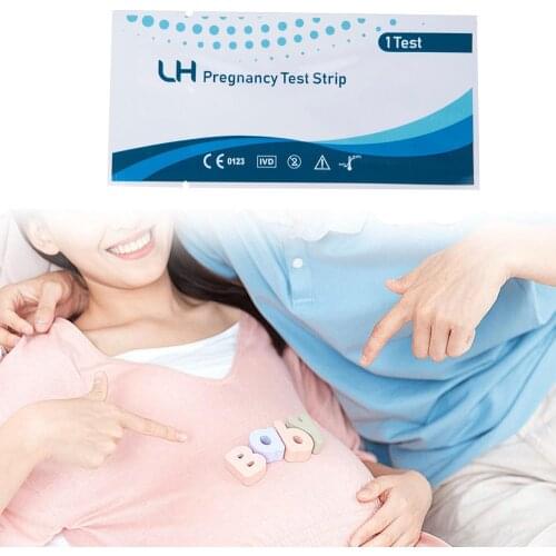 One Step LH Early Pregnancy Urine Midstream Test Strip Home Private Urine Hygiene Ovulation Measuring Test Kits Wholesale