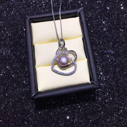 Wholesale Heart Shape Pendant Mountings Accessories Findings Jewelry Settings Parts for Pearls Beads Stones, 10pcs/lot