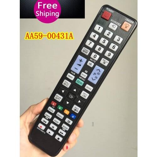 Original Remote Control AA59-00431A Fit for SAMSUNG SMART LCD LED TV UE46D8000YS UA55D7000LM UA55D8000YM PS64D8000FM UE46D7000LU